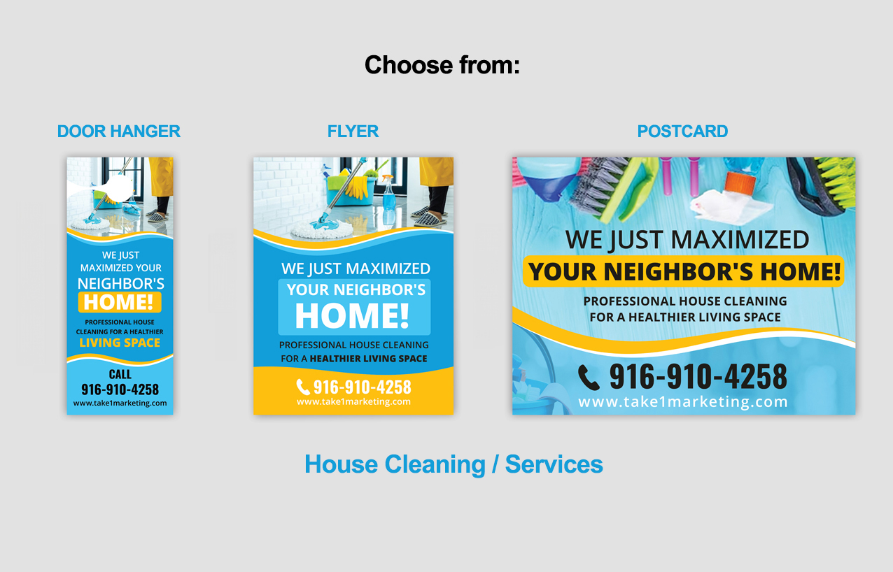 house-cleaning-services-door-hanger-flyer-and-postcard-samples