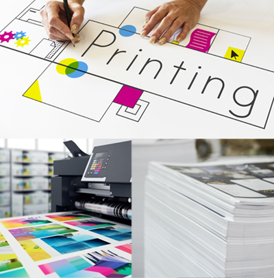 printing-flyers-and-a-large-stack-of-flyers-printed